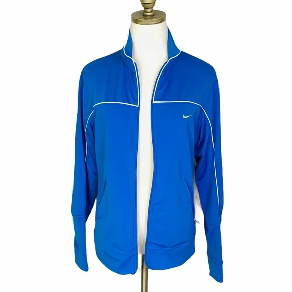 NIKE Women's Full Zip Soft Shell Jacket MED 2435 - Picture 6 of 7